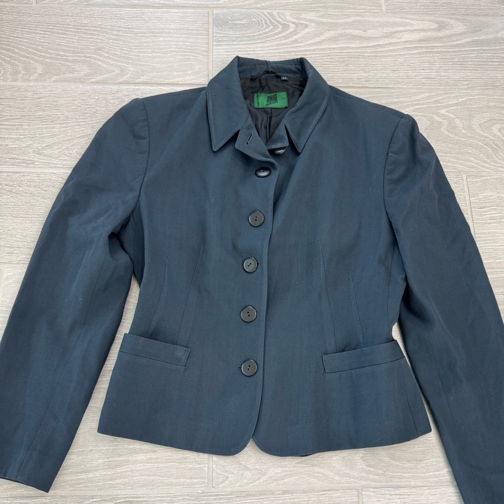 JEAN PAUL GAULTIER Vintage Blue Blazer Size 42 Good Vintage Condition